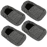 Vive Walker Ski Glide Covers 4 PCS - Accessories for Folding Walkers - Heavy Duty Removable Padded Replacement Caps for Seniors - Precut Padding, Rollator Tennis Ball, Feet Sliders for Indoor, Outdoor