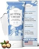 LilyAna Naturals Retinol Cream - Made in USA, Anti Aging Moisturizer for Face and Neck, Wrinkle, Retinol Complex, Body Mousse - 1.7oz