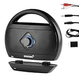Portable Wireless TV Speakers - Ideal for TV Watching Without The Blaring Volume - Wireless Speakers Designed for Hard of Hearing, Elderly, and Seniors