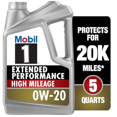 Mobil 1 Extended Performance High Mileage 0W-20; 5QT