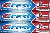 Crest Toothpaste Cavity Protection Regular (Pack of 3)