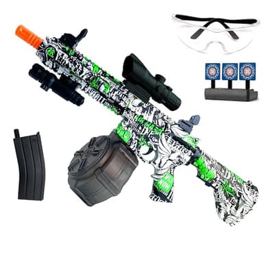 Gel Ball Blaster with Goggles, Outdoor Games Toys for Activities Team Game - Ages 14+