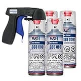 Spraymax 2K Clear Coat Aerosol Spray Cans - 4 Pack - High Gloss Automotive Clear Coat for Car Repair and New Paint Jobs - Two Stage Clear Coat - Professional Results - With Master Aerosol Trigger