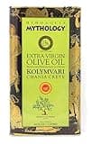 Mythology Greek Olive Oil From Greece, Cold Pressed Extra Virgin Olive Oil, Certified PDO Kolymvari Chania Crete, 3 Liter
