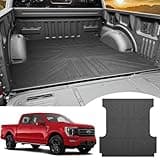 Utiiy Truck Bed Mat Fit for 2015-2024 F150 5.5ft, Truck Bed Liner All Weather Pickup Bed Mat for F-150 Accessories 2023 2024