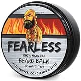 Beard Balm (2 oz, 5 Pack), 100% Natural Beard Conditioning & Styling Balm, Designed for Rugged, Active, or Outdoorsy Men, Includes Shea Butter, Natural Beeswax, Cedarwood Oil, Claev is a US Company