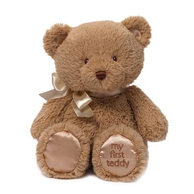 GUND Baby My First Teddy Bear, Ultra Soft Animal Plush Toy for Babies and Newborns, Light Brown/Tan, 10”