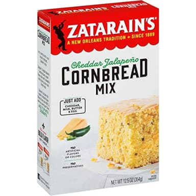 Zatarain's Cheddar Jalapeño Cornbread Mix, 12.5 oz