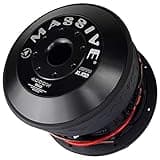 Massive Audio HIPPOXL102 – 10 Inch Car Audio Subwoofer, High Performance Subwoofer for Cars, Trucks, Jeeps - 10" Subwoofer 2000 Watt RMS, 4000w MAX Dual 2 Ohm, 3 Inch Voice Coil. Sold Individually