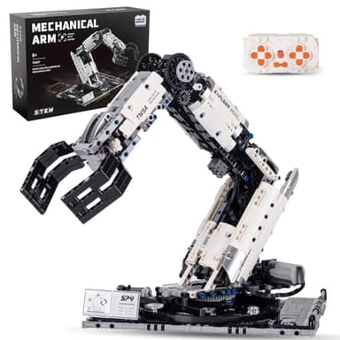 UNCLE BRICK Mechanical Technical Arm Building Blocks Set,Toy Set with Remote Control and 8-Way Control,STEM Educational Toys,Set for Boys and Girls 8-14,Technic Robotic Arm Set for Adult(784Pcs)