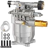 MUTURQ 3/4" Shaft Horizontal Pressure Washer Pump, 2600-3000 PSI, 2.5 GPM, OEM Replacement Pump for Honda GC160,309515003,308418007,020241 and More