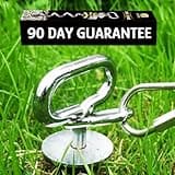 【90 Day Guarantee】 Heavy Duty Dog Tie Out Stake, No Break Dog Stake for All Dogs, Pet Anchor Yard Stake for Cable Beach Ground Outdoor Garden Sand