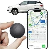 Mini GPS Tracker for Vehicles - Car GPS Tracker Portable Real Time Magnetic GPS Tracking Device,No Subscription Required/No Monthly Fee,Hidden GPS Trackers for Kids,Dogs,Trucks ﻿