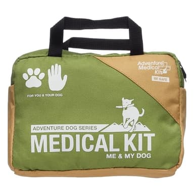 Adventure Medical Kits Me & My Dog Medical Kit - Human & Canine First Aid Essentials - Includes Cold Pack, SOL Emergency Blanket, Splinter Picker & More