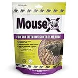 MouseX 1lb Bag, All-Natural Poison Free, Effective Against All Species of Rats and Mice - EcoClear Products