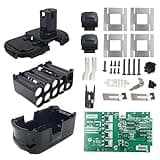 Akocire 10-Cell Battery Case Parts Cover Replacement for Ryobi 18V Battery Plastic Case Power Tool Broken Battery Case Replacement Shell Repair Kit with Circuit Board (No Battery Cell Included)