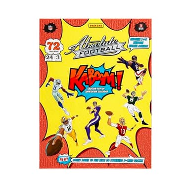 2024 Panini Absolute Football Kaboom! Countdown Calendar