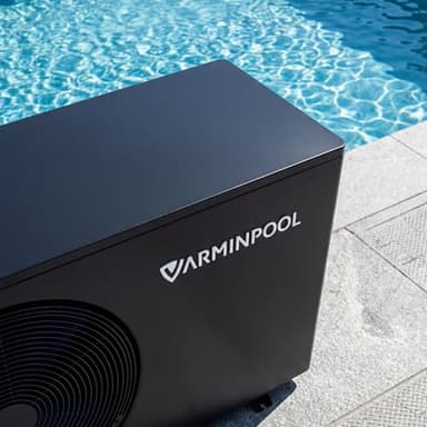 VARMINPOOL Electric Pool Heat Pump, 30,000 BTU Pool Heater, 8000 Gallons, WiFi Control, Titanium Heat Exchanger, Smart Inverter, for Above Ground and Inground Pools, 120V