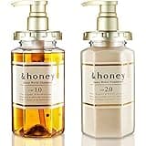 &honey Shampoo & Conditioner Set Organic Hair and Scalp Care for Intense Cleansing and Hydration - Moisture-Enhancing Wash and Protection - Ideal for Straight, Curly, Curl, Kinky, Frizzy, Treated, Col