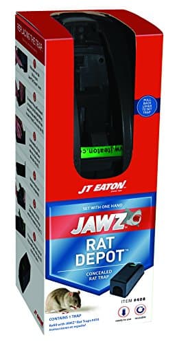 JAWZ Rat Depot Covered Rat Traps – Durable Snap Trap Covers for Safe and Discreet Rat Control