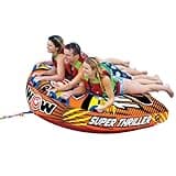 WOW Sports WOW World of Watersports Super Thriller 1 2 or 3 Person Inflatable Towable Deck Tube for Boating | 18-1020