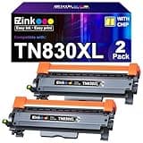 E-Z Ink Compatible Toner Cartridge Replacement for Brother TN830XL TN830 TN 830 Toner Cartridges to use with HL-L2460DW DCP-L2640DW HL-L2480DW HL-L2400D HL-L2405W MFC-L2820DW Printer (2 Black)