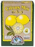 Down to Earth Organic Citrus Fertilizer Mix 6-3-3, 1 lb