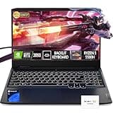 Lenovo 15.6" IdeaPad Gaming 3 Laptop, GeForce RTX 2050, 64GB RAM, 1TB PCIe, 15.6" FHD 144Hz IPS Display, AMD Ryzen 5 5500H, Backlit Keyboard, Ethernet RJ-45, Windows 11 Pro, WOWPC Recovery USB