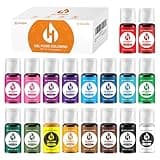 Food Coloring Gel - Gel Food Coloring 18 Colors x .45 oz Icing Colors Concentrated Gel Food Color Dye for Baking Icing Cookie Cake Decorating Frosting Slime