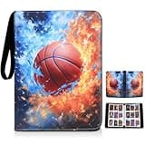 Basketball Card Binder 900 Pockets - Trading Card Binder 9 Pockets with 3 Rings for Collecting and Protecting Your Sports Cards Sports Card Binder
