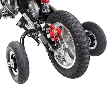 Burromax Kids Training Wheels Kit, Safe Heavy Duty Real Air Filled Tires, Compatible with Burromax TT250 TT350R Electric Mini Bikes