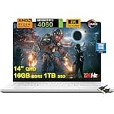ASUS ROG Zephyrus G14 Gaming Laptop | 14" QHD OLED 120Hz 100% DCI-P3 | AMD 8-Core Zen 4 Ryzen 9 8945HS (>i9-12900H) | 16GB DDR5 1TB SSD | GeForce RTX 4060 Graphic | Backlit USB4 Win11Pro + HDMI Cable