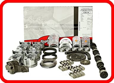 Master Engine Rebuild Kit FITS: 1993-1995 Chevrolet SBC 350 5.7L V8 w/Stage-3 HP Cam & Flat-Top Pistons