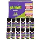 Maddie Rae's Slime Yummy Scented Oils (12 Pack) - X Large 10ml (.34 oz) Natural Food Fragrance Bottles for Diffusers, Aromatherapy, Essential Oil, DIY Candle & Soap Making, Crafts, Supplies, Gift