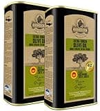 Ellora Farms Single Estate Traceable Extra Virgin Olive Oil 1 Liter PDO Tins | 2 Pack