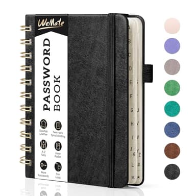 Our 10 Best Spiral Bound Password Book for 2026 [US] | OneClearWinner.com