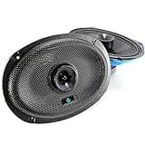 Motorcycle/Marine 6x9 Hybrid Coax 100W RMS Midrange Galeforce F1 Speakers Pair