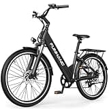 Funhang Electric Bike for Adults, 1000W Peak EBike, 50 Miles 21.7MPH Adult Electric Bicycles with 48V Built-in Removable Battery, Adjustable Stem, Rear Rack, 7 Speed, 26" Step-Thru E Bike for Commute