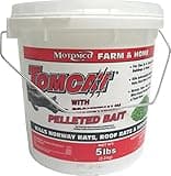 MOTOMCO Tomcat Mouse and Rat Bromethalin Pellets, 5-Pound