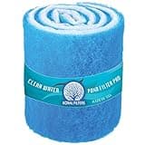 Koral Filters Koi Pond and Aquarium Filter Media Roll - 12 Inches by 72 Inches by 1.25 Inches (6 ft) - Cut to Fit - Durable - Fish and Reef Aquarium Compatible - Clear and Clean Water