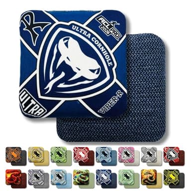 Ultra Cornhole Bags Viper-R Cornhole Bag Set - ACL Approved (Navy)