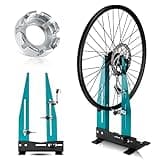 XIWUEI Wheel Truing Stand - Professional Bicycle Wheel Maintenance with Spoke Wrench, Removable Multi-function Bicycle Wheel Alignment Repair Tool ,Great Tool for Rim Truing For MTB Road