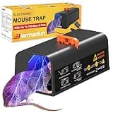 Electric Mouse Trap, No Touch No View Electric Mouse and Rat Trap Indoor for Home, Electronic Humane Mice Killer Effective Instant Kill Rodent Zapper with High Voltage Anti Escape Design Pet Safe