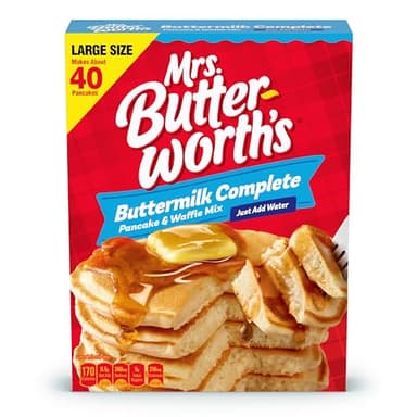 Mrs. Butterworth's Complete Buttermilk Pancake and Waffle Mix, 32 oz