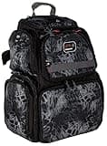 G. Outdoor Products G.P.S. Handgunner Range Backpack with Foam Cradle for 4 Handguns | Durable Waterproof Pistols, Ammo & Shooting Accessories Storage | Prym1 Blackout