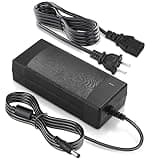 Facmogu 48V 2A Power Supply Adapter, AC 100-240V to DC 48V 2A Transformer Interface 5.5x2.5mm & 5.5x2.1mm Plug, 96W Adapter US Plug for Stereo Receiver Hi-Fi Home Audio Class D Integrated Amp