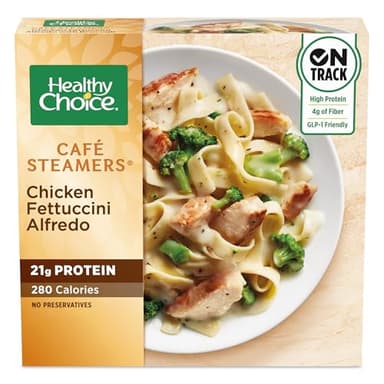Healthy Choice Café Steamers Chicken Fettuccini Alfredo Frozen Meal, 10 oz.