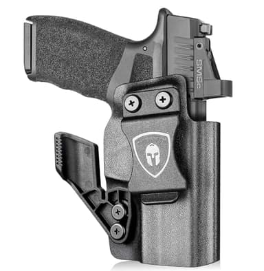 WARRIORLAND IWB Kydex Holster Optic Cut & Claw Compatible with Springfield Hellcat Pro, Inside Waistband Conceal Carry, Adj. Cant and Retention, Right Hand