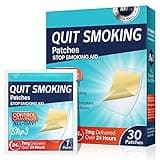 Quit Smoking Patches, Step 3 Stop Smoking Aids Patches, 7mg Quit Smoking Stickers That Work with 2 Weeks, Helping Quit Patch, Anti-Stickers- 30 Count