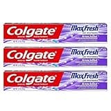 Colgate Max Fresh Knockout Gel Toothpaste, 2.5 Ounce Pack Of 3